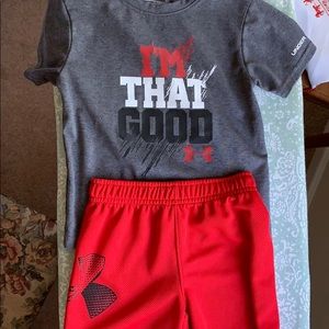 Boys Under Armour outfit 2T
